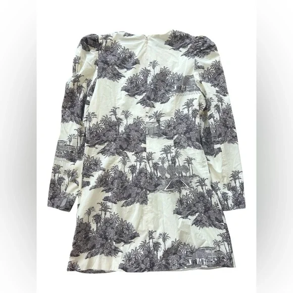 Tuckernuck x India‎ Hicks Black and White Toile Domino Mini Dress - Picture 13 of 16